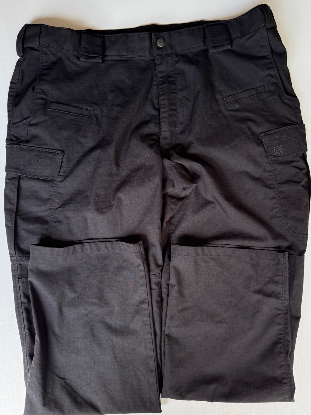 5.11 Tactical Black Cargo Pants with Multiple Utility Pockets